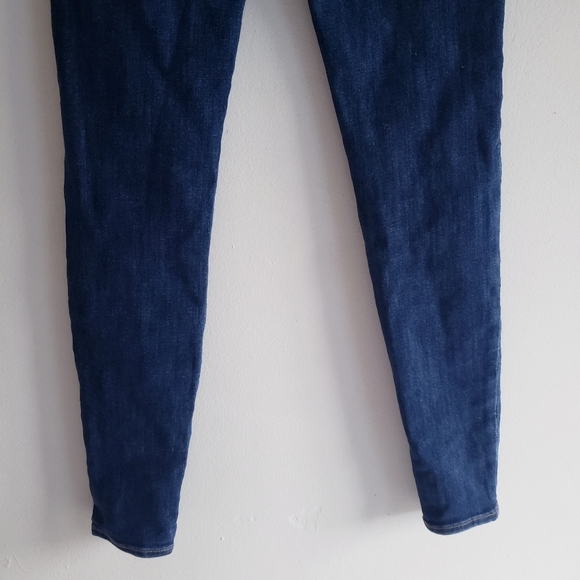 AE Ne(x)t Level High-Waisted Rise Jegging Blue Jeans 00 - Picture 8 of 12